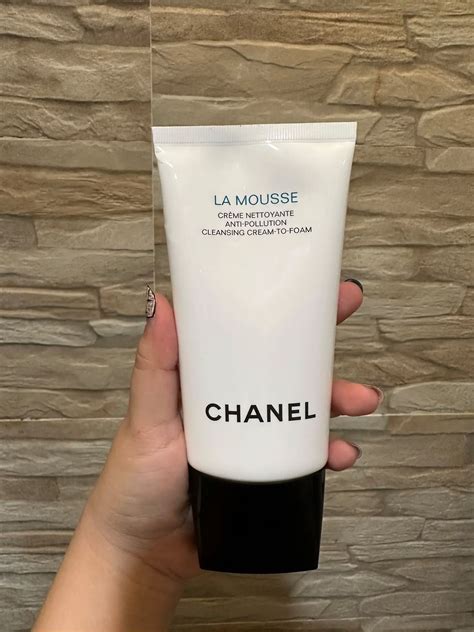 chanel anti pollution cleansing foam|chanel cream to foam cleanser.